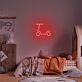 Tretroller LED-Neonschild für Kinderzimmer
