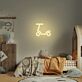 Tretroller LED-Neonschild für Kinderzimmer