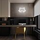 Katzenkopf mit niedlichem Gesicht LED-Neonschild für Homeoffice Wohnzimmer