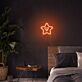 Lächelnder Stern LED-Neonschild
