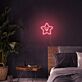Lächelnder Stern LED-Neonschild