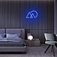 Berg mit Sonne LED-Neonschild Schlafzimmer Wohnzimmer