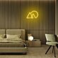 Berg mit Sonne LED-Neonschild Schlafzimmer Wohnzimmer