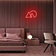 Berg mit Sonne LED-Neonschild Schlafzimmer Wohnzimmer