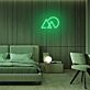Berg mit Sonne LED-Neonschild Schlafzimmer Wohnzimmer