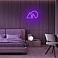 Berg mit Sonne LED-Neonschild Schlafzimmer Wohnzimmer