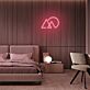 Berg mit Sonne LED-Neonschild Schlafzimmer Wohnzimmer