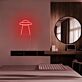 UFO LED-Neonschild für Schlafzimmer oder Wohnzimmer