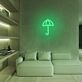 Regenschirm LED-Neonschild für Wohnzimmer Lounge