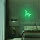 heulender Wolf LED-Neonschild Schlafzimmer Wohnzimmer