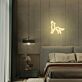 heulender Wolf LED-Neonschild Schlafzimmer Wohnzimmer
