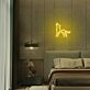 heulender Wolf LED-Neonschild Schlafzimmer Wohnzimmer