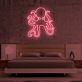 Oktopus LED-Neonschild für Schlafzimmer oder Wohnzimmer