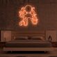Oktopus LED-Neonschild für Schlafzimmer oder Wohnzimmer