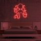 Oktopus LED-Neonschild für Schlafzimmer oder Wohnzimmer