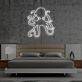 Oktopus LED-Neonschild für Schlafzimmer oder Wohnzimmer