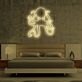 Oktopus LED-Neonschild für Schlafzimmer oder Wohnzimmer