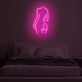 Neon Frauenkörper Silhouette LED Neonschild