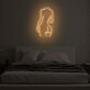 Neon Frauenkörper Silhouette LED Neonschild