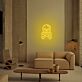 Totenkopf mit gekreuzten Knochen LED-Neonschild für Bar Club