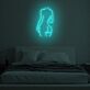 Neon Frauenkörper Silhouette LED Neonschild