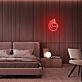 Pferdekopf LED-Neonschild Schlafzimmer