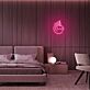 Pferdekopf LED-Neonschild Schlafzimmer