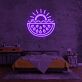 Wassermelone mit Sonne LED-Neonschild Schlafzimmer Wohnzimmer