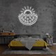 Wassermelone mit Sonne LED-Neonschild Schlafzimmer Wohnzimmer