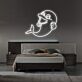 lächelnder Delfin LED-Neonschild für Schlafzimmer oder Kinderzimmer