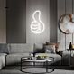 Daumen hoch Symbol LED-Neonschild Wohnzimmer Bar