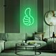 Daumen hoch Symbol LED-Neonschild Wohnzimmer Bar