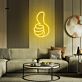 Daumen hoch Symbol LED-Neonschild Wohnzimmer Bar