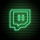 Sprechblase mit Controller-Tasten LED-Neonschild für Gamingzimmer und Streamingraum