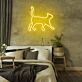 gehende Katze LED-Neonschild für Wohnzimmer oder Schaufenster