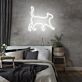 gehende Katze LED-Neonschild für Wohnzimmer oder Schaufenster