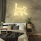 gehende Katze LED-Neonschild für Wohnzimmer oder Schaufenster