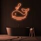 Wal LED-Neonschild für Badezimmer oder Kinderzimmer