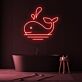 Wal LED-Neonschild für Badezimmer oder Kinderzimmer