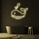Wal LED-Neonschild für Badezimmer oder Kinderzimmer