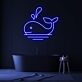 Wal LED-Neonschild für Badezimmer oder Kinderzimmer