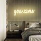 you ♥ me LED-Neonschild Schlafzimmer Wohnzimmer