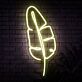 Feder LED-Neonschild Wohnzimmer Schlafzimmer