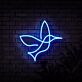 Kolibri LED-Neonschild Wohnzimmer Cafe