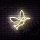 Kolibri LED-Neonschild Wohnzimmer Cafe