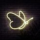 Schmetterling LED-Neonschild für Wohnzimmer oder Schlafzimmer