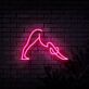 Yoga Pose Herabschauender Hund LED-Neonschild Yoga Studio Wohnzimmer