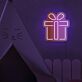 Geschenkbox LED-Neonschild für Kinderzimmer Party