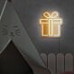Geschenkbox LED-Neonschild für Kinderzimmer Party