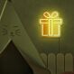 Geschenkbox LED-Neonschild für Kinderzimmer Party